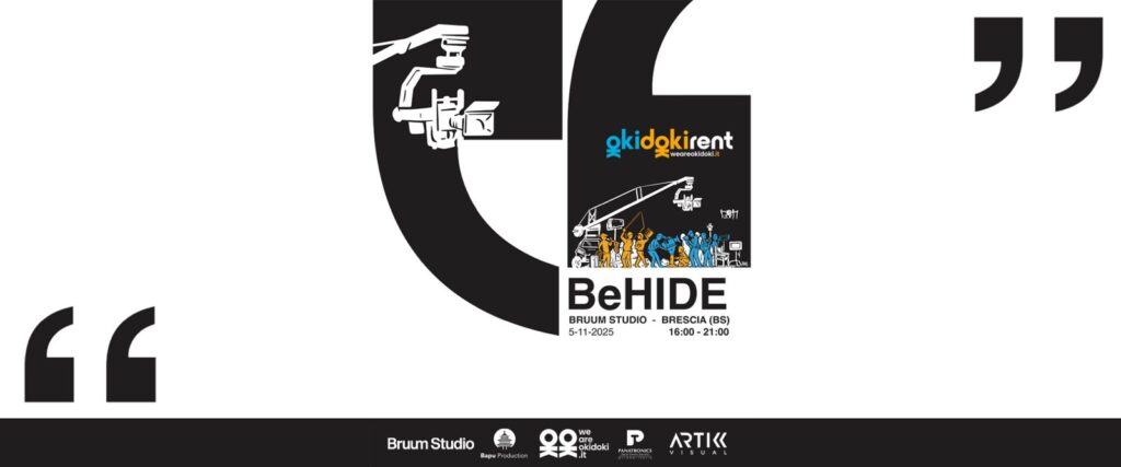 BeHide evento rental Oki Doki Rent